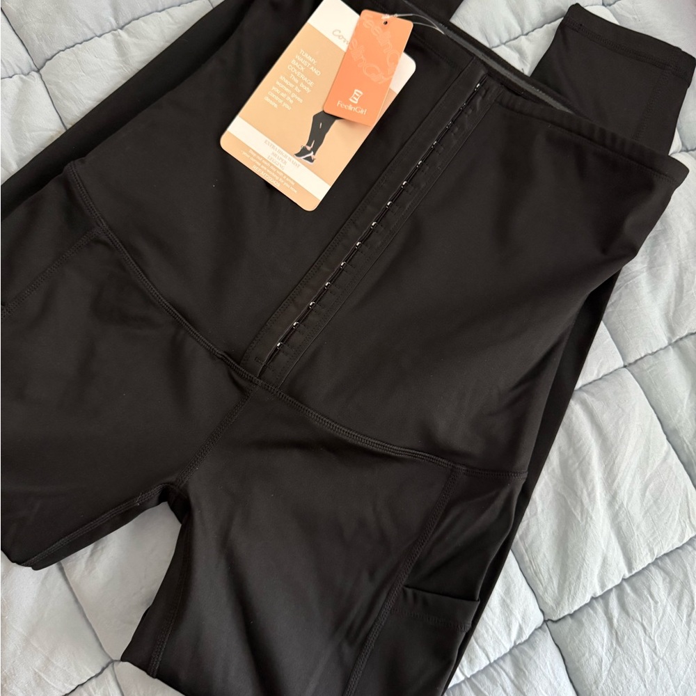 Women leggings shape wear Black Bottoms